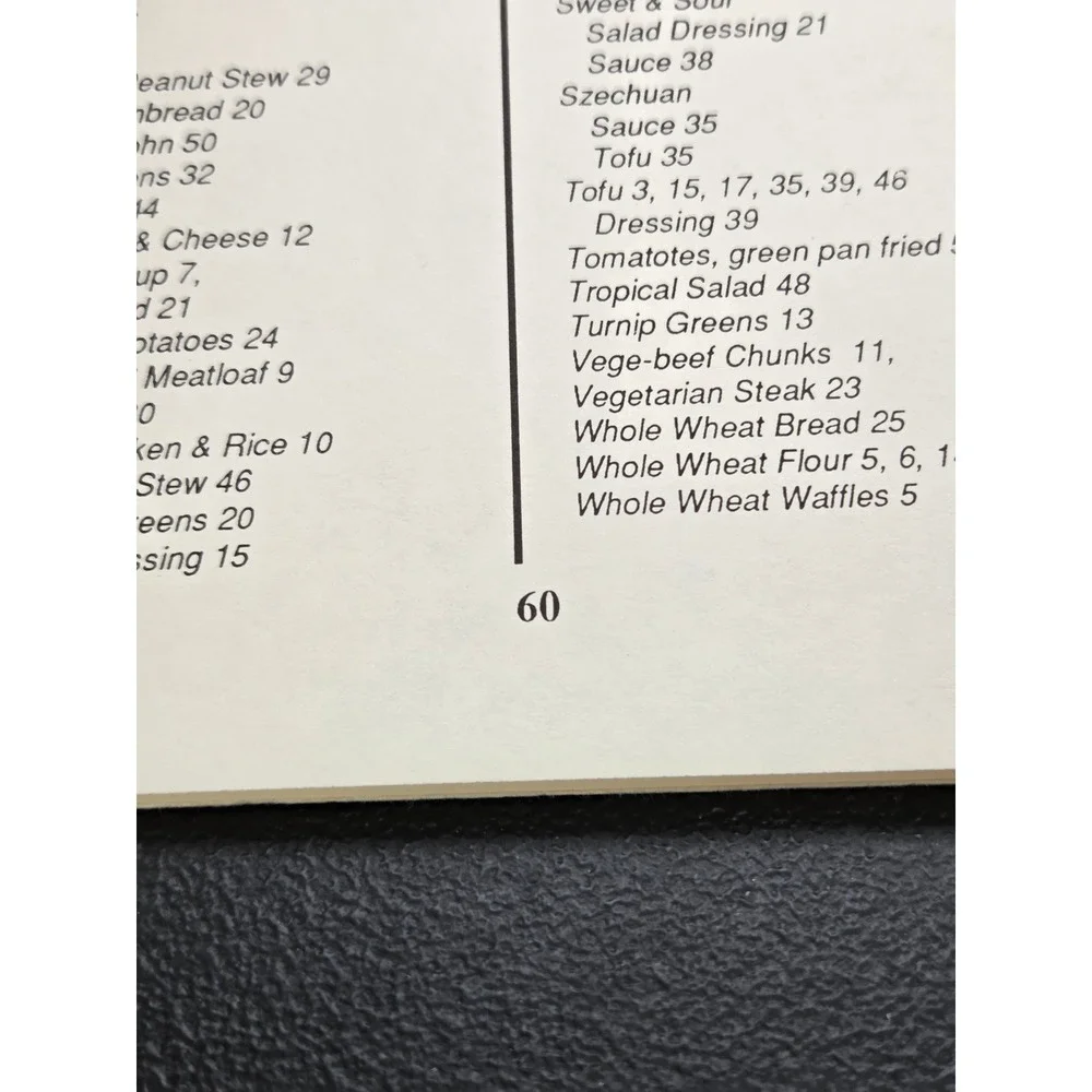 Cuisine on the Nile Cookbook Vol 1 Vegetarian Meal Favorites 1992 Menkh-t Aur Ta